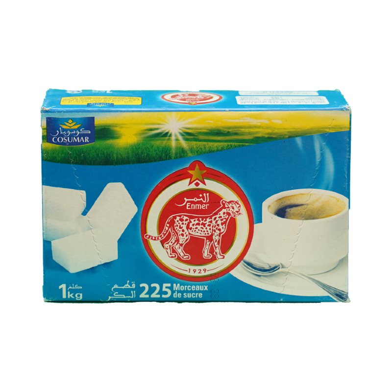 Cosumar Enmer Sugar Cubes Blue 1kg - Sahara Specialty Foods