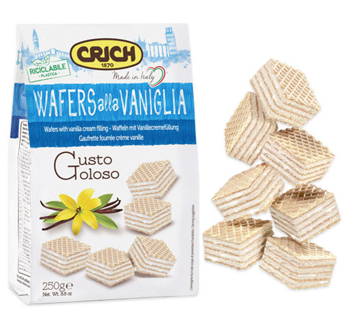 Crich Wafers Vanilla Flavor 250g - Sahara Specialty Foods
