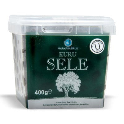 Gemlik Black Olives Kuru Sele Mb 400g - Sahara Specialty Foods