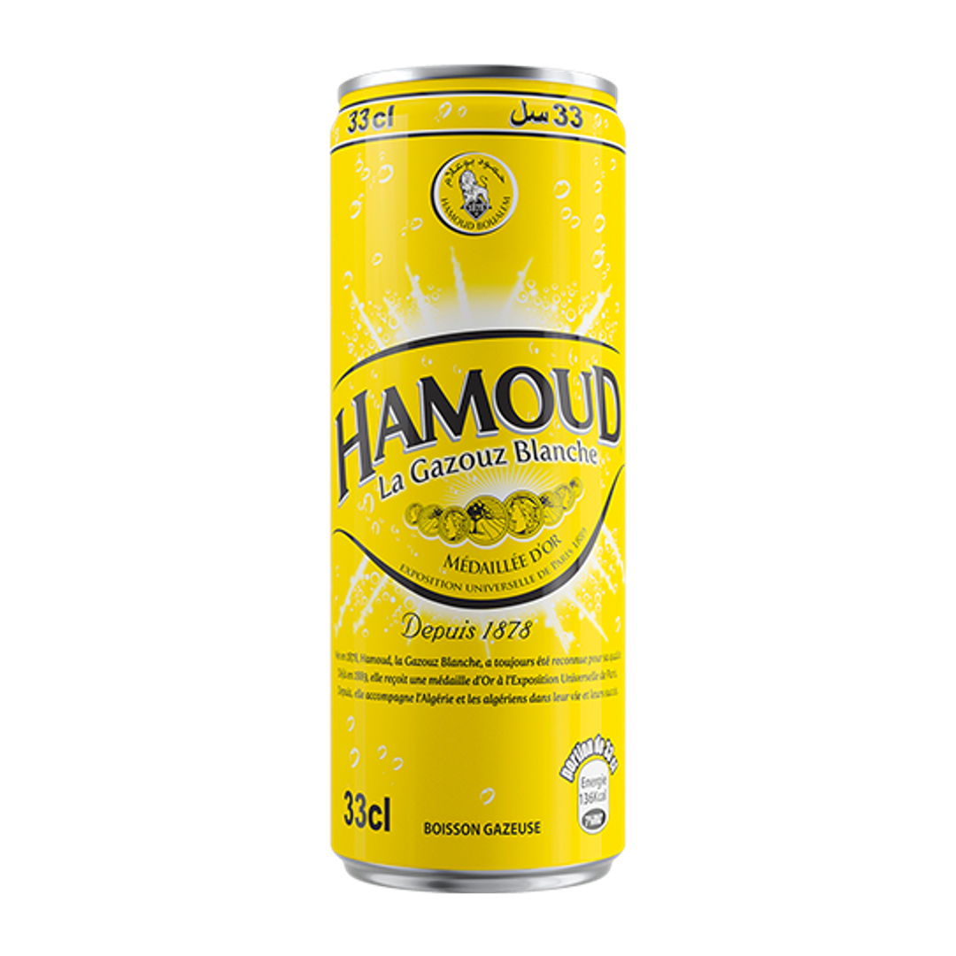 Hamoud White Soda 12*330ml - Sahara Specialty Foods