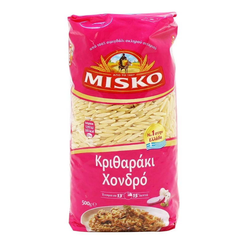 Misko Orzo Pasta 500g - Sahara Specialty Foods