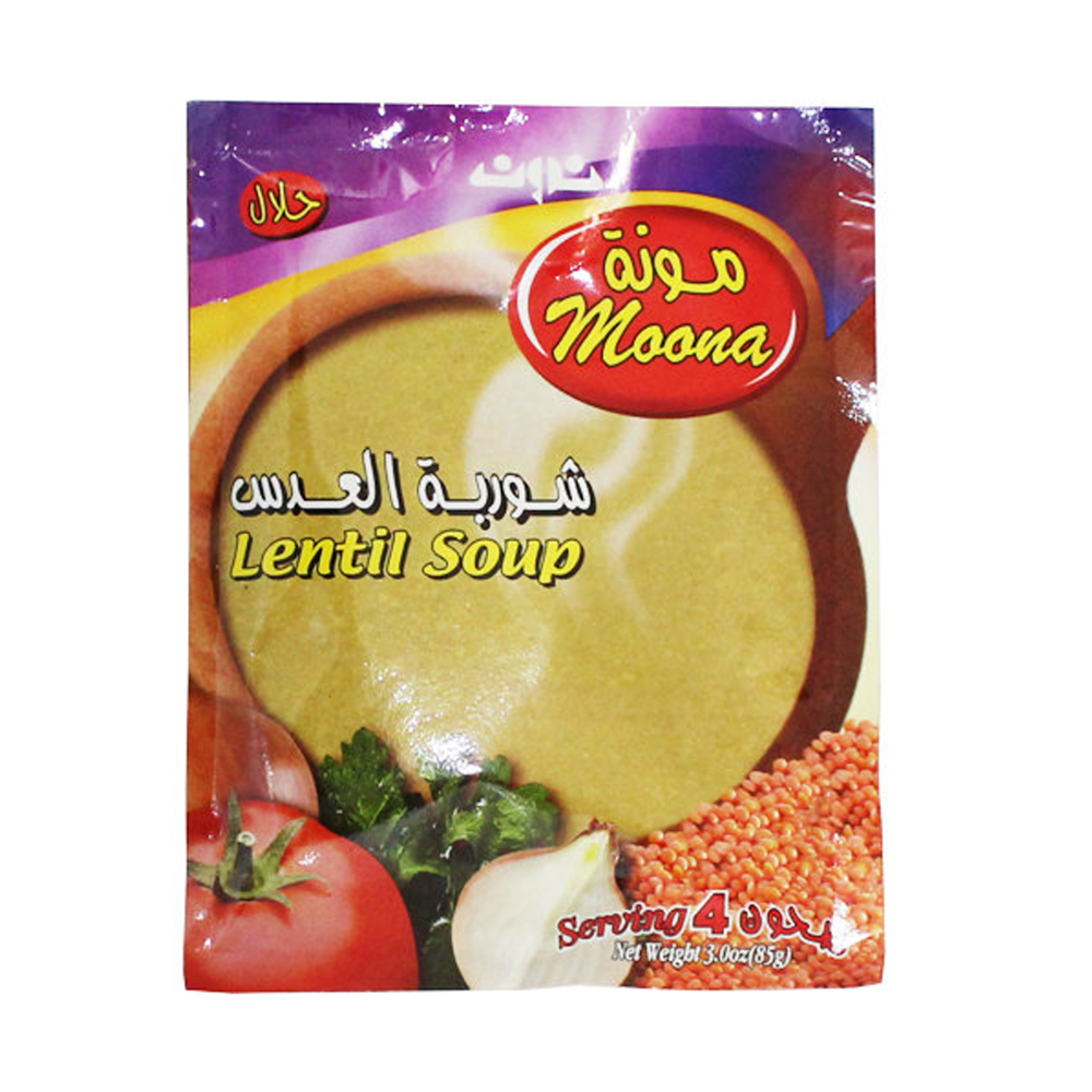 Non Moona Lentil Soup 85g - Sahara Specialty Foods