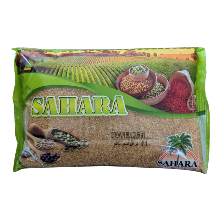 Sahara Brown Bulgur Fine #1 2lb - Sahara Specialty Foods