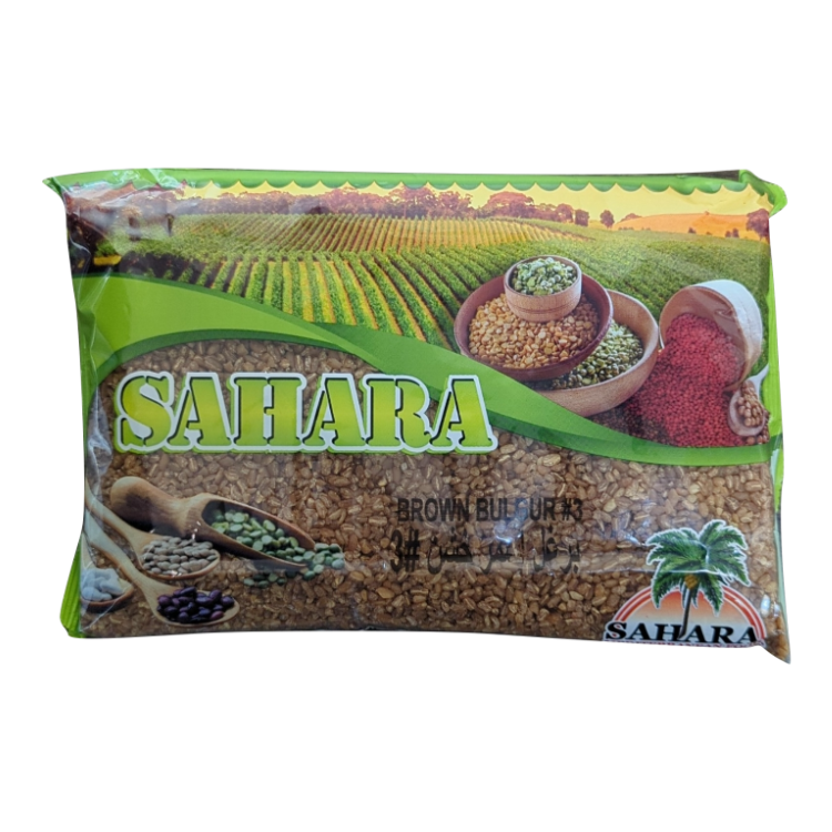 Sahara Bulgur Brown Course #3 2lb - Sahara Specialty Foods