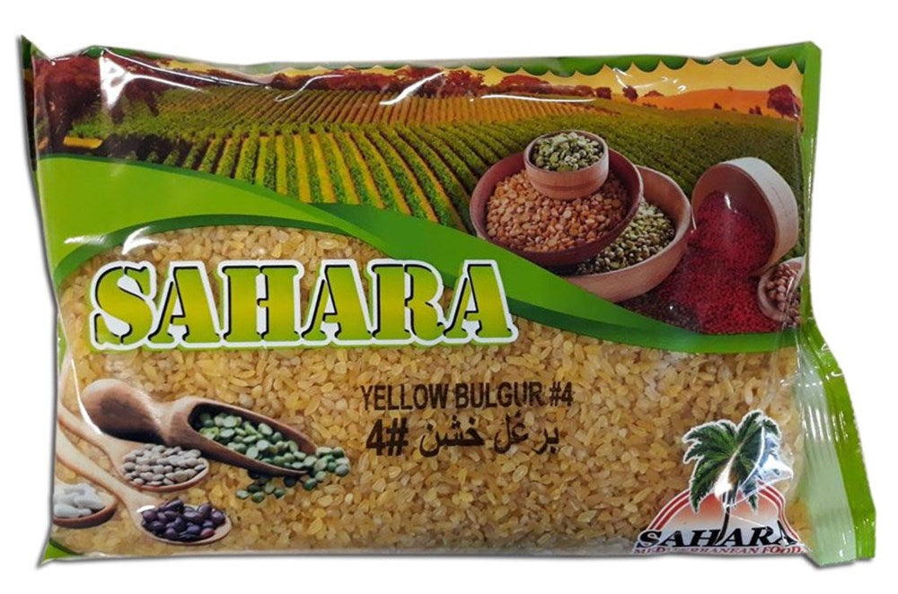 Sahara Bulgur Yellow Coarse #4 2lb - Sahara Specialty Foods
