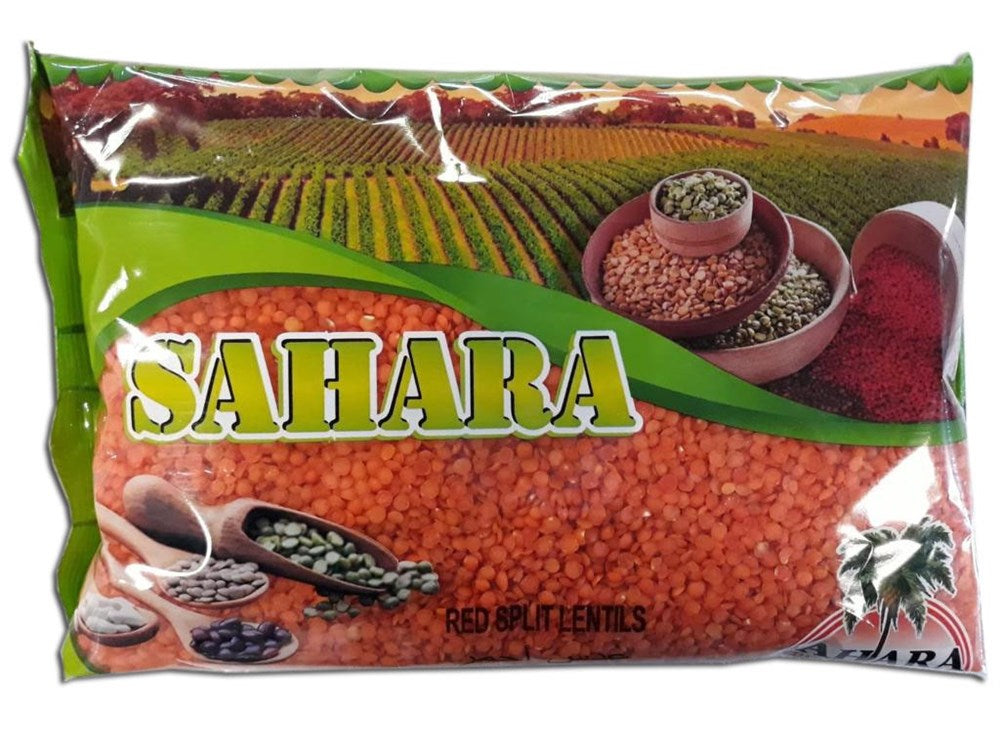Sahara Red Split Lentils 2lb - Sahara Specialty Foods