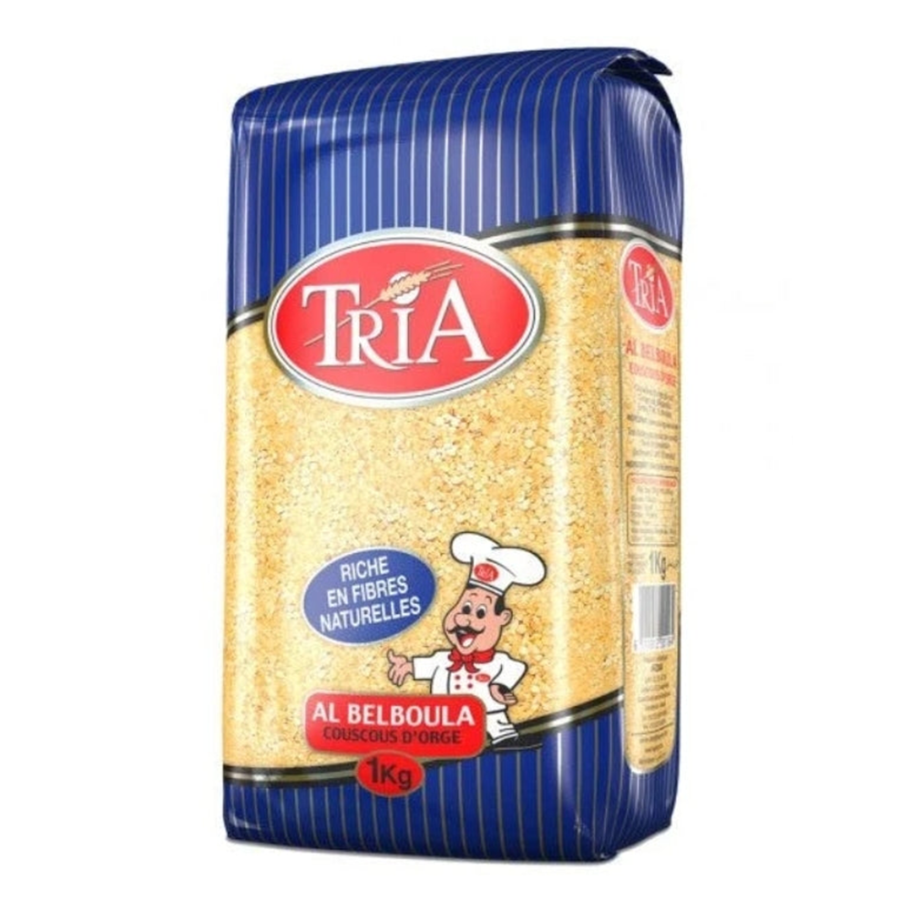 Tria Couscous Albelboula Barley 1kg - Sahara Specialty Foods