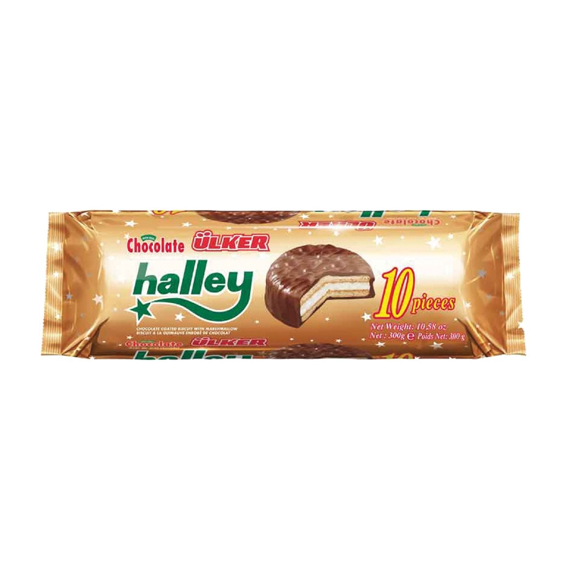 Ulker Halley Chocolate Sandwich 321g - Sahara Specialty Foods